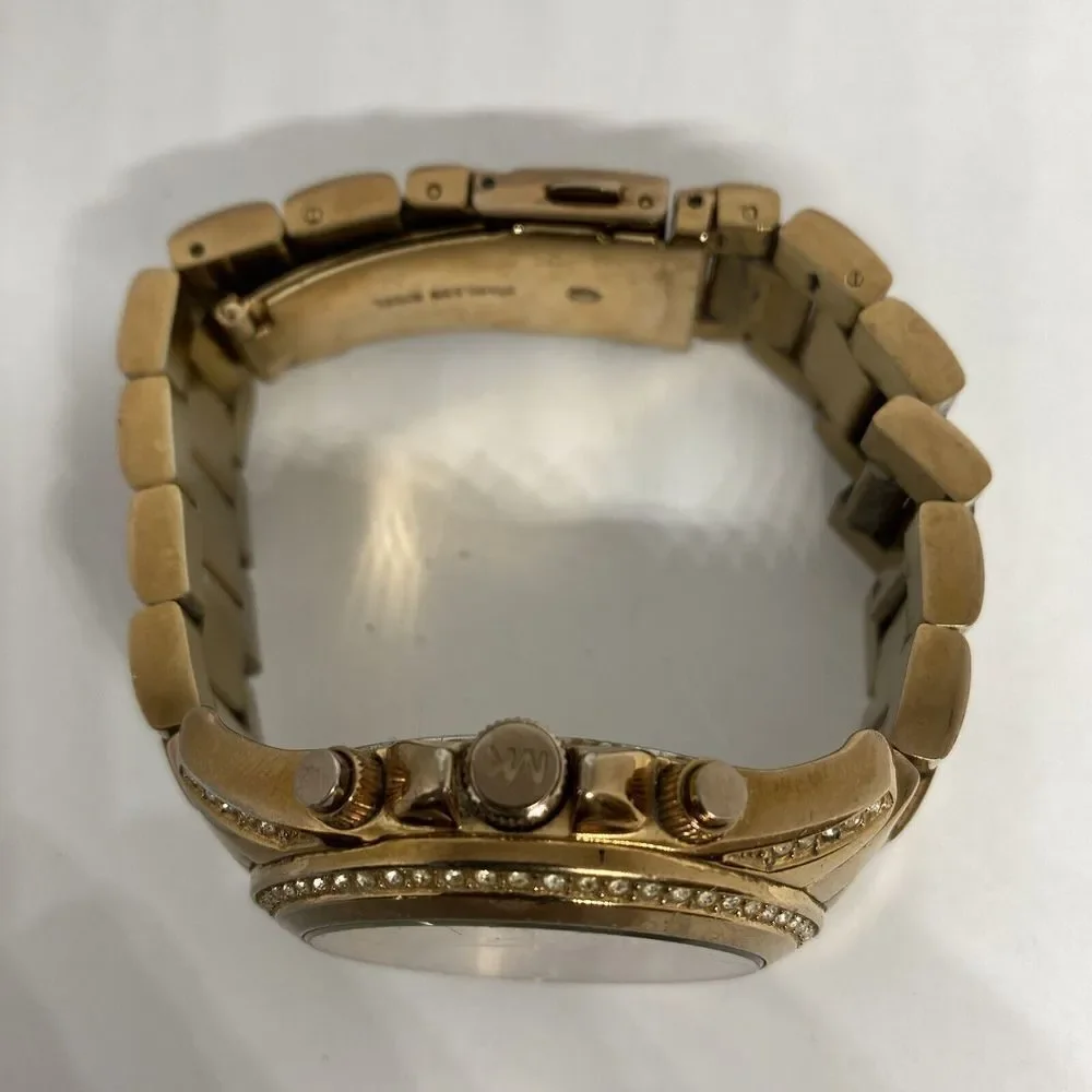 Michael Kors MK5263 Women's Gold Stainless Steel Analog Dial Quartz Watch HK1037